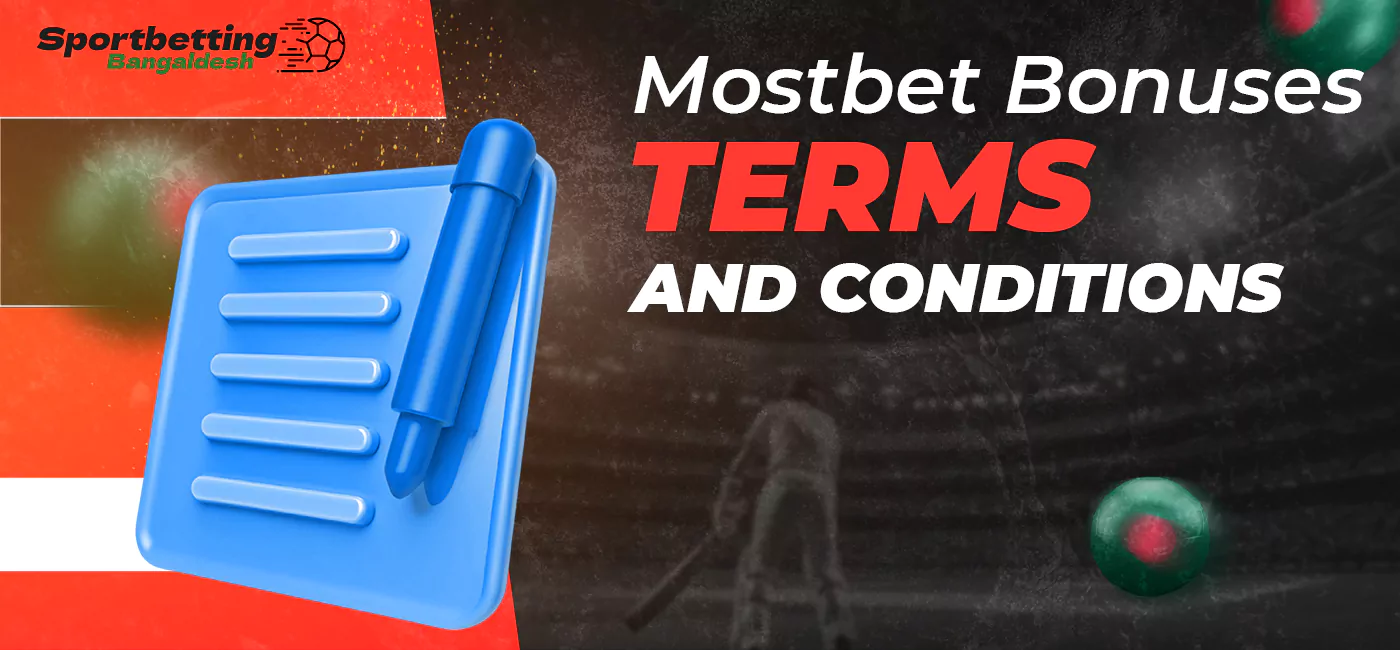 Terms and Conditions for bonuses at Mostbet Bangladesh