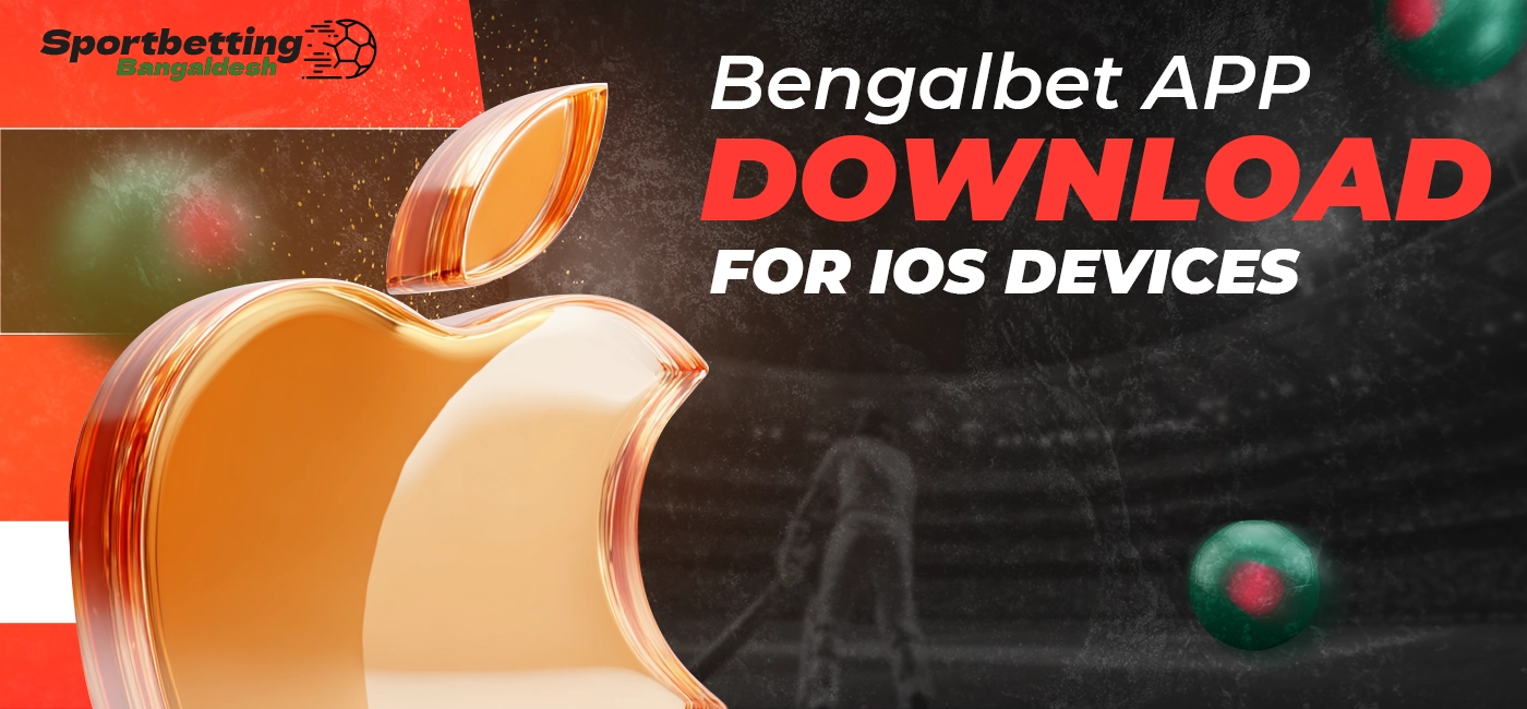 The Bengalbet app for iOS devices with a list of technical specifications