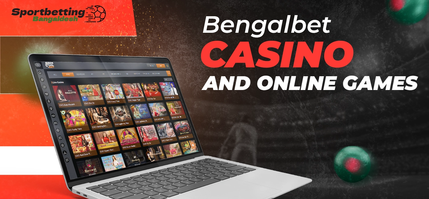 Bengalbet casino and online games with listed categories