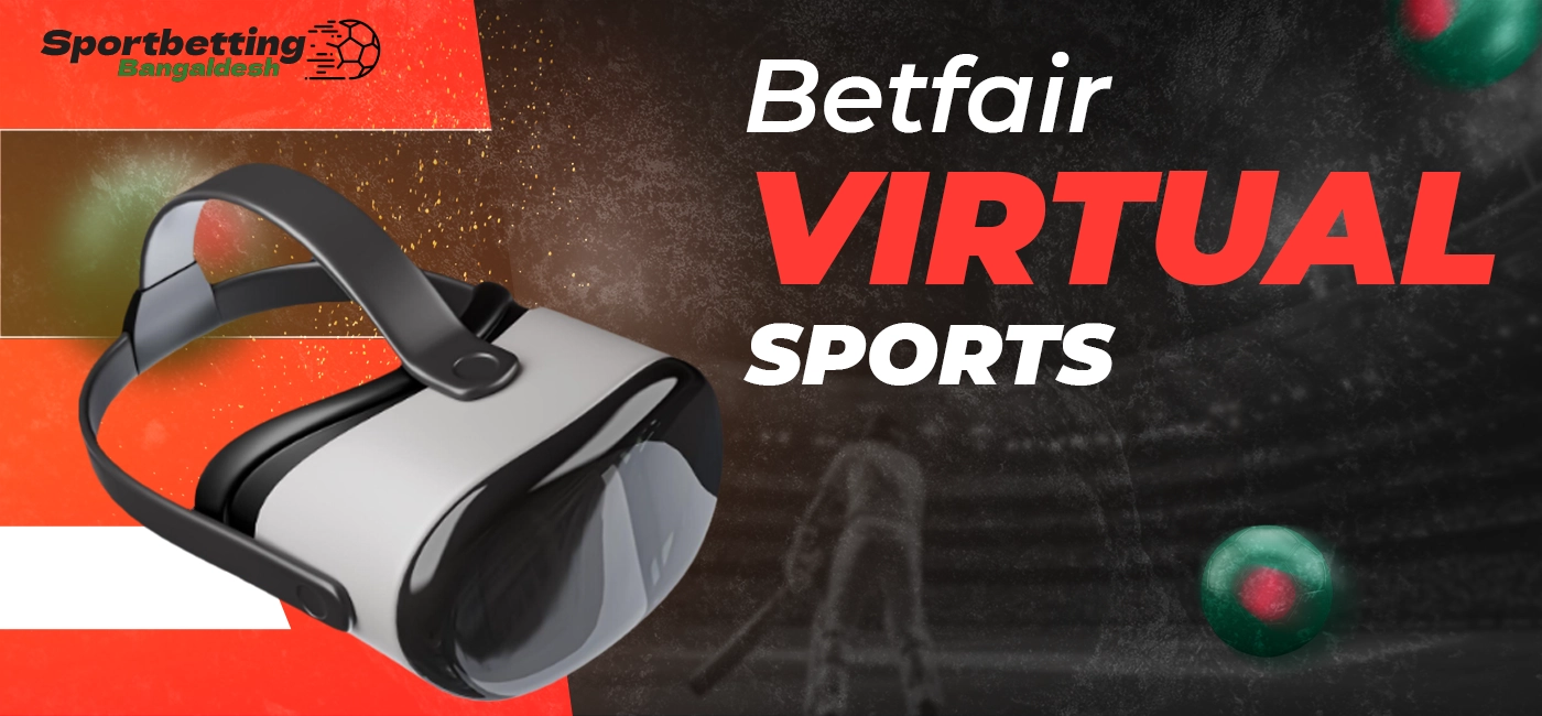 Betfair virtual sports with various betting options