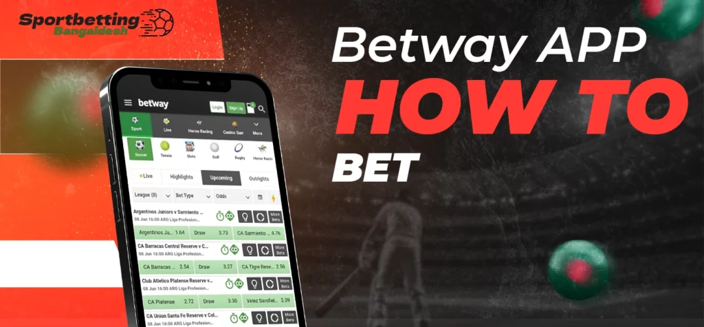 How betting works through the Betway application with standard explanation in Bangladesh