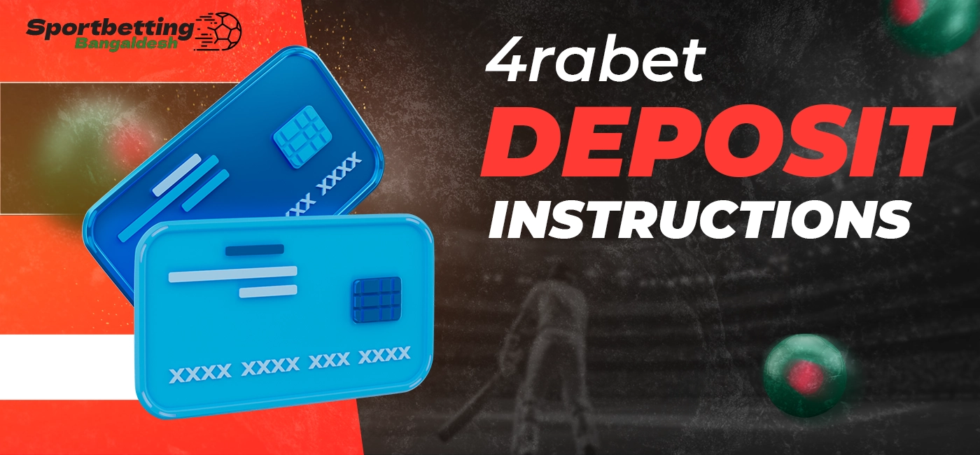How to make a deposit on 4rabet in 2025
