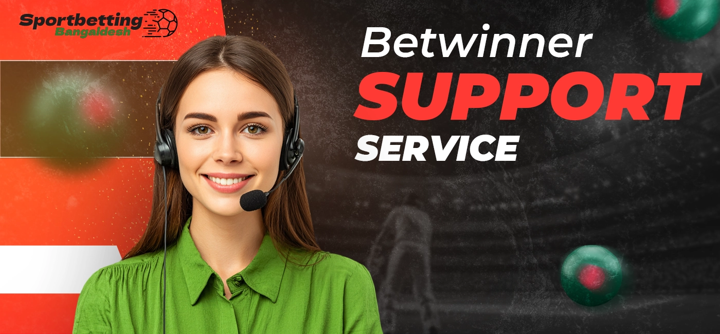 Betwinner support options, including contact methods and available services
