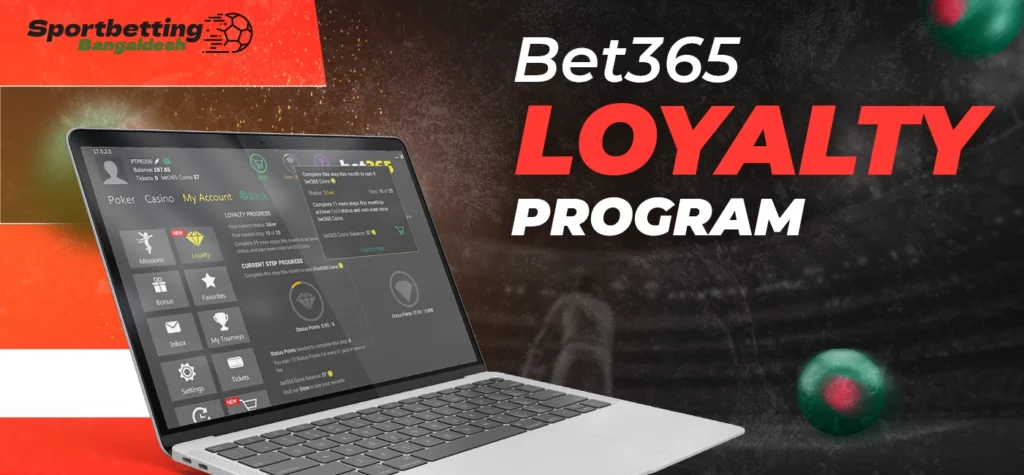 Bet365 loyalty program details for active players in Bangladesh 2025