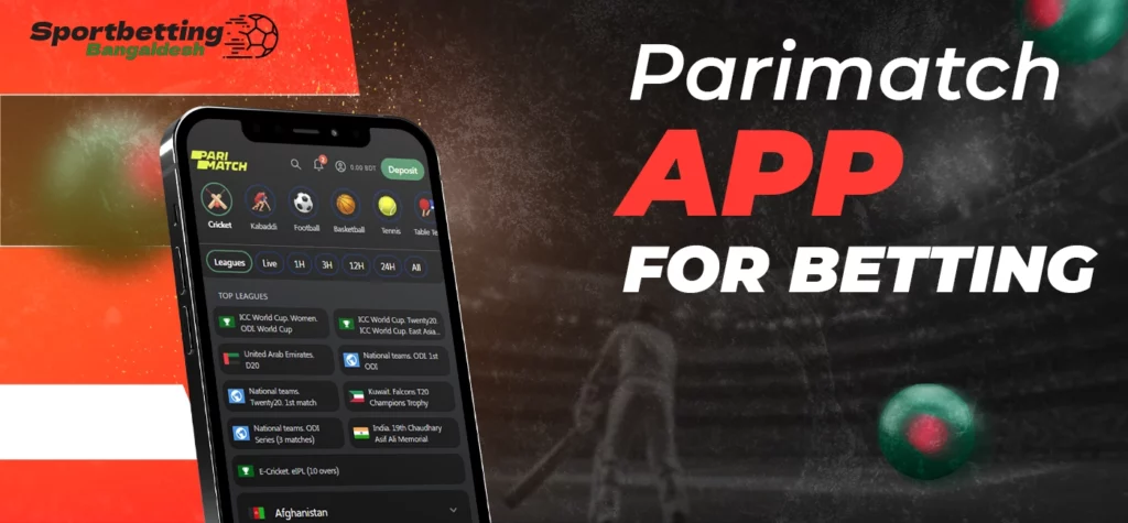 Features and functionality of the Parimatch betting application in Bangladesh
