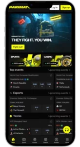 parimatch screenshot