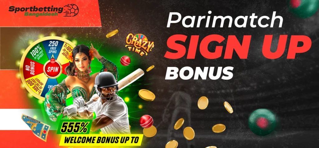 Parimatch sign up bonus for newcomers