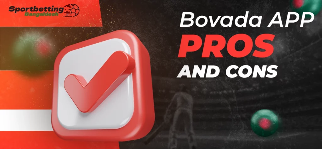 Key strengths and limitations of the Bovada mobile app