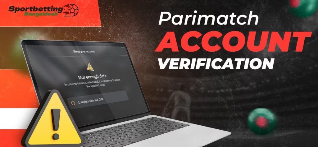 Verifying Parimatch account information
